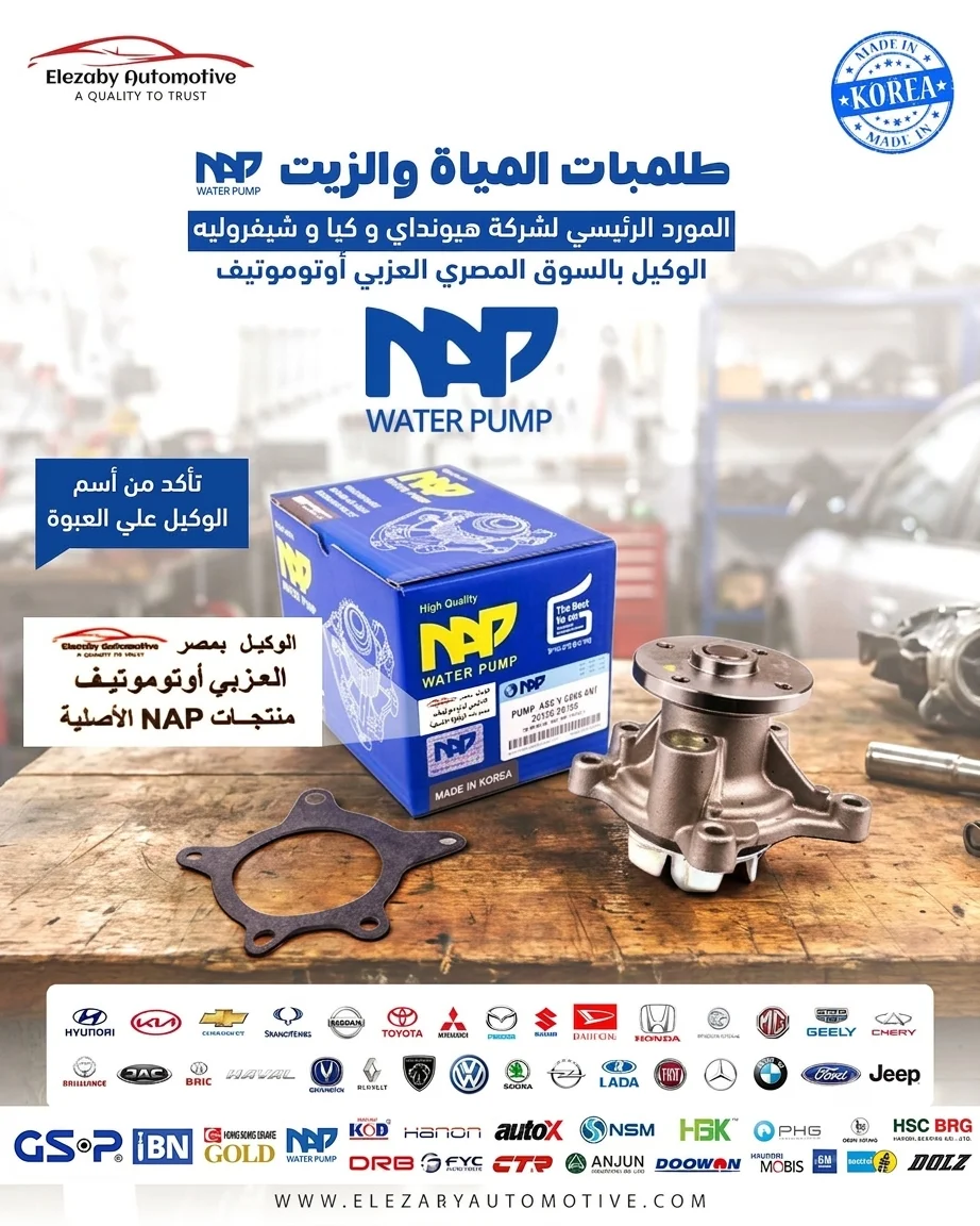 افضل طلمبات زيت ومياه NAP